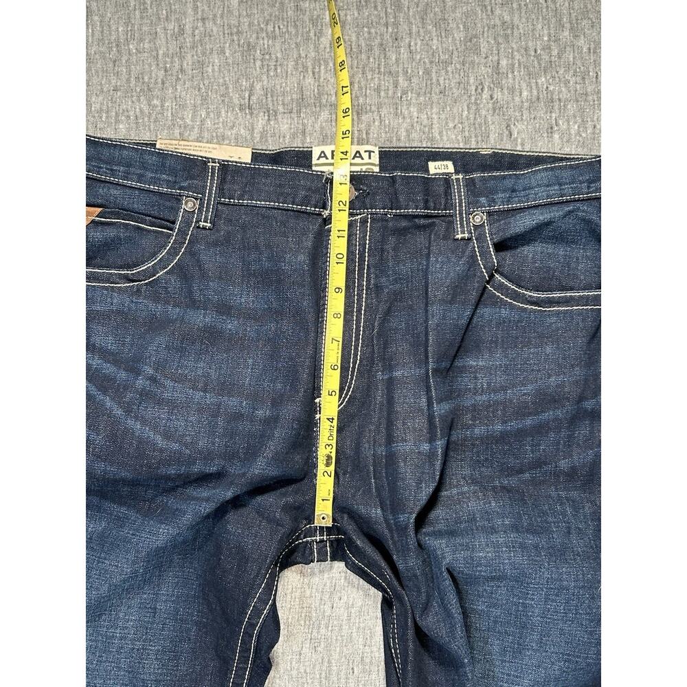 Ariat M5 Jeans Mens 44x38 Straight Leg Straight Stretch Denim Cowboy Western - Picture 11 of 16